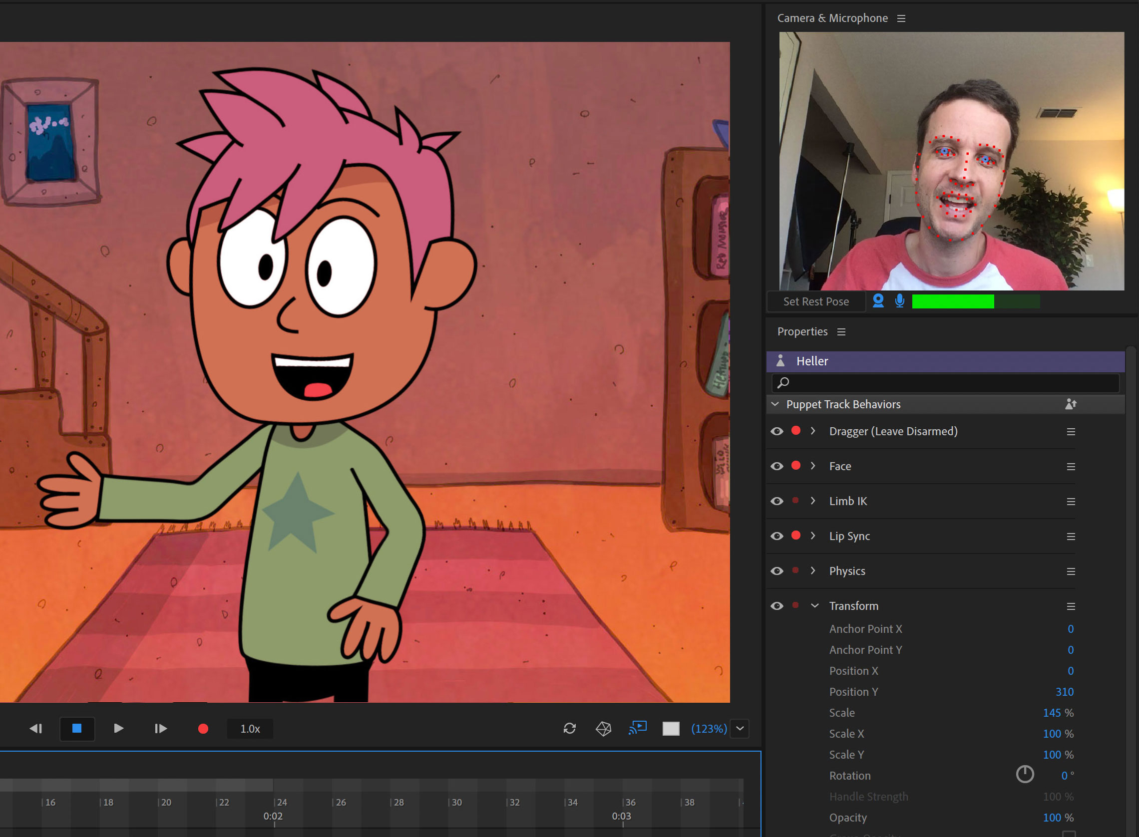 Real-Time Animation Software Adobe Character Animator Adds New Features In  Public Beta