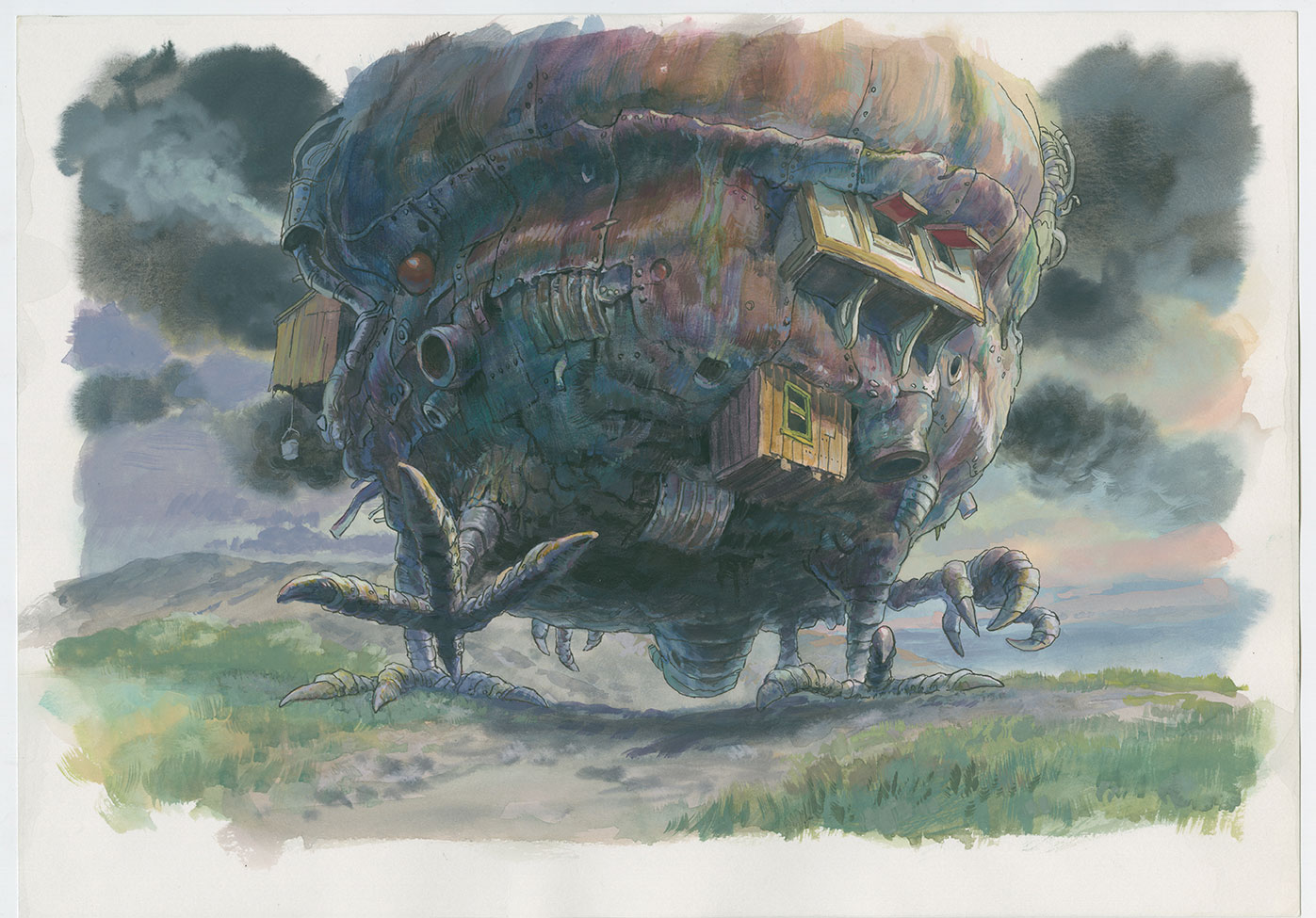 Production imageboard, "Howl's Moving Castle." 