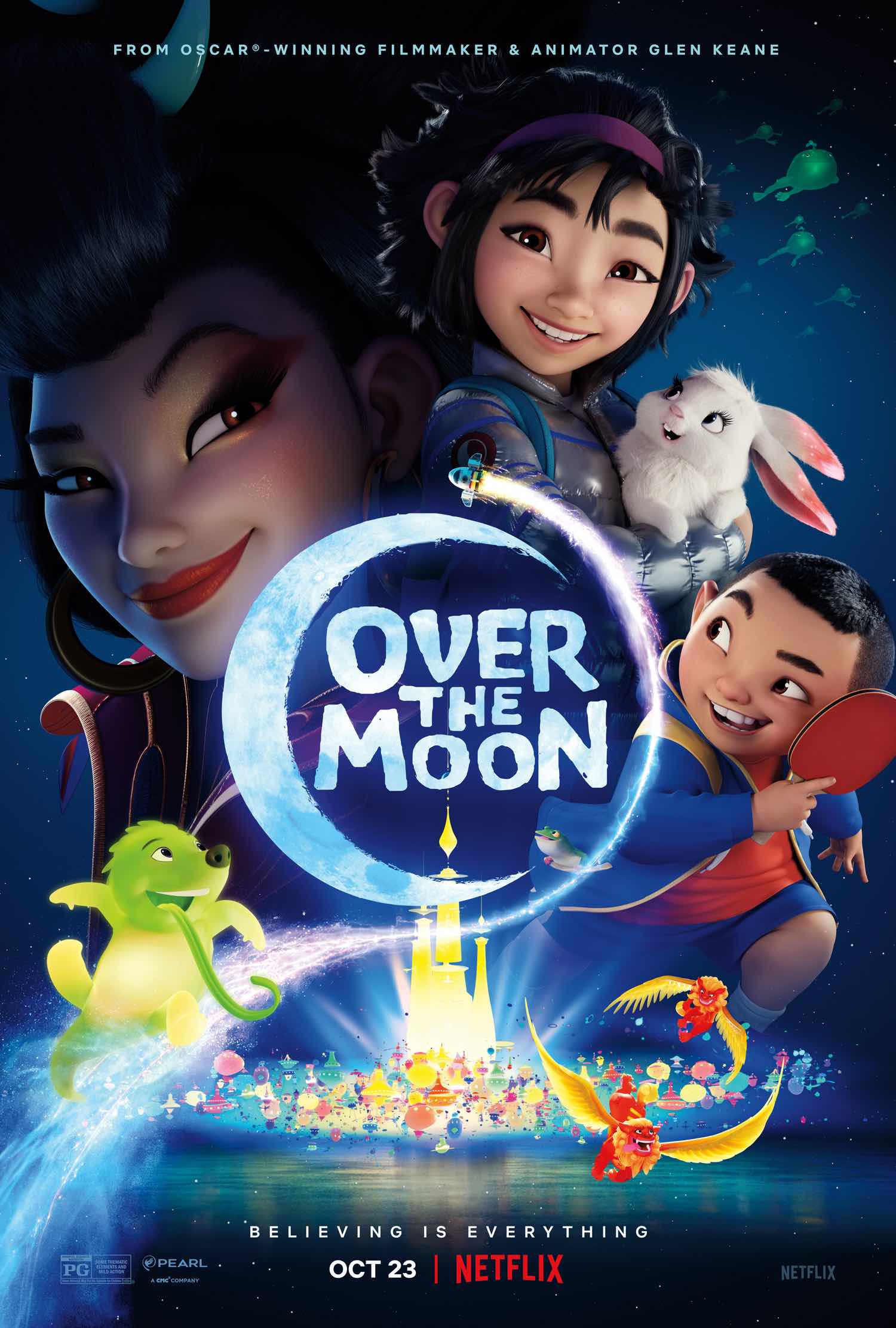 "Over the Moon" poster