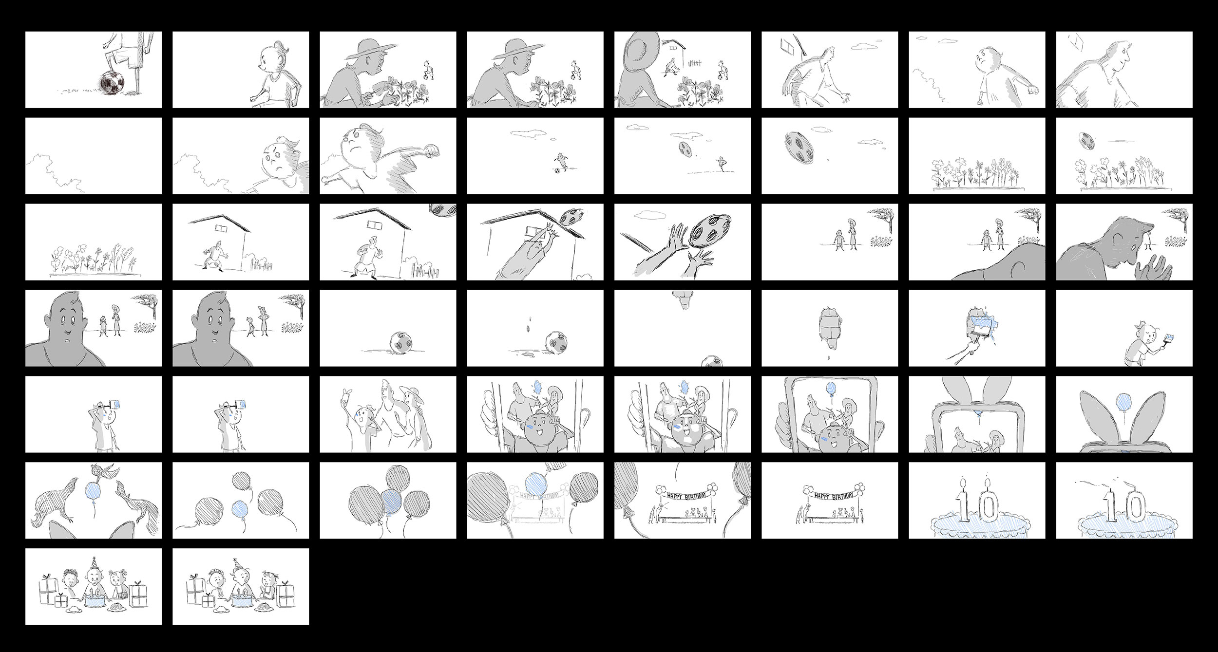 Storyboard from If Anything Happens I Love You