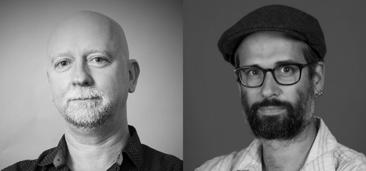 VFX supervisor Andy Kind (left), animation supervisor Pablo Grillo.