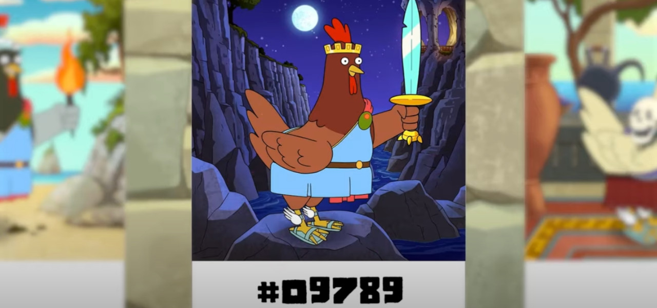 La próxima serie de Fox 'Krapopolis' lanzó su primer lote de NFT, The Krap Chickens