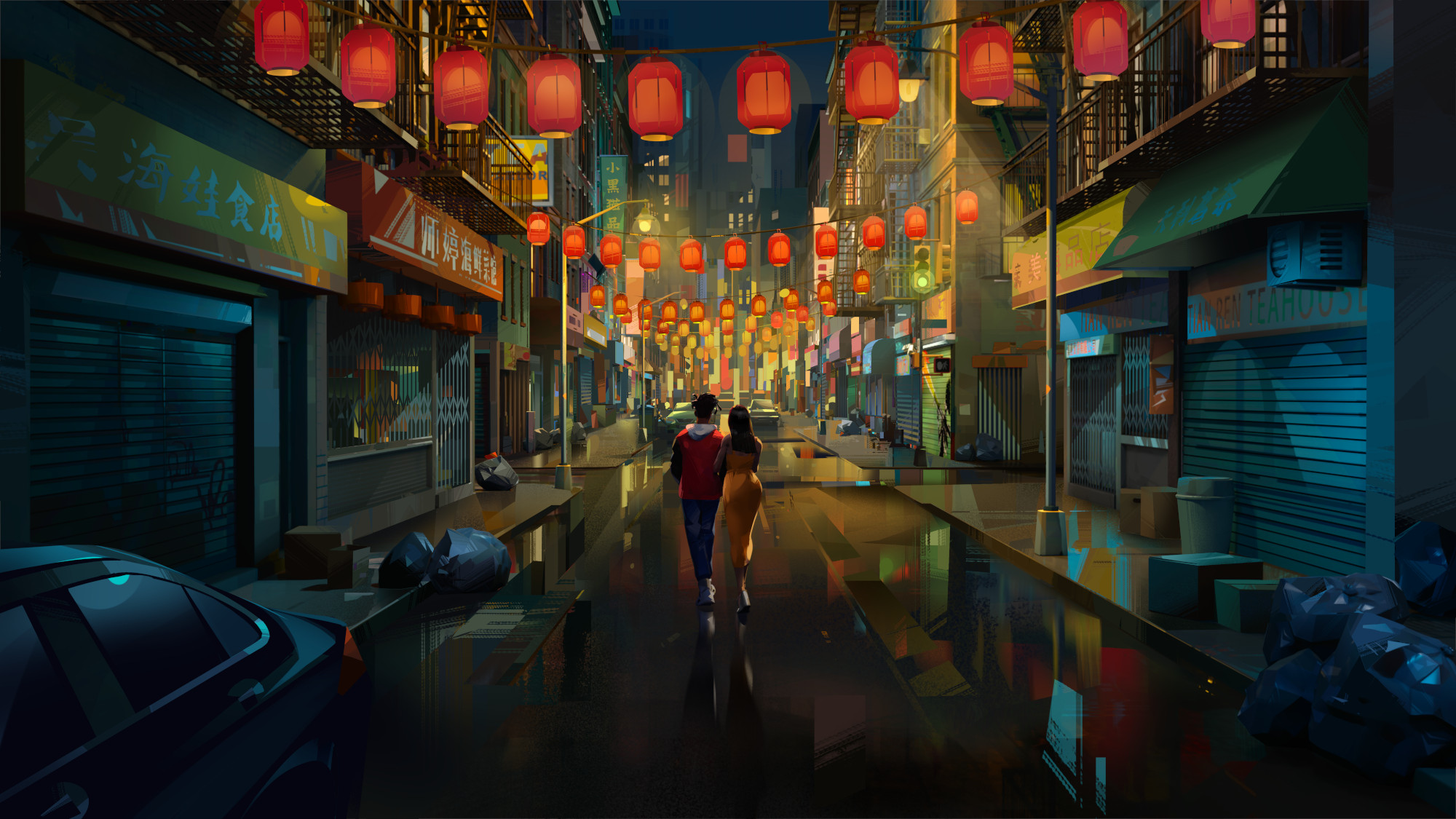 Entergalactic Chinatown