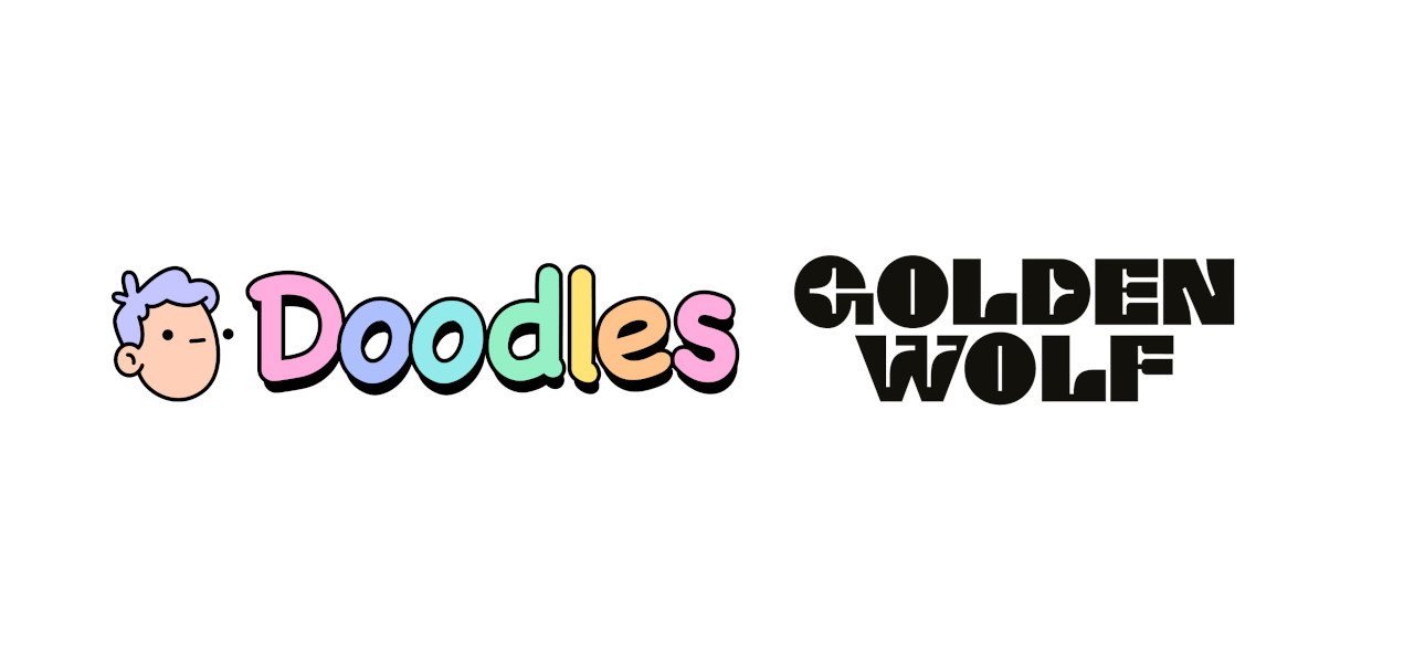 Doodles Golden Wolf