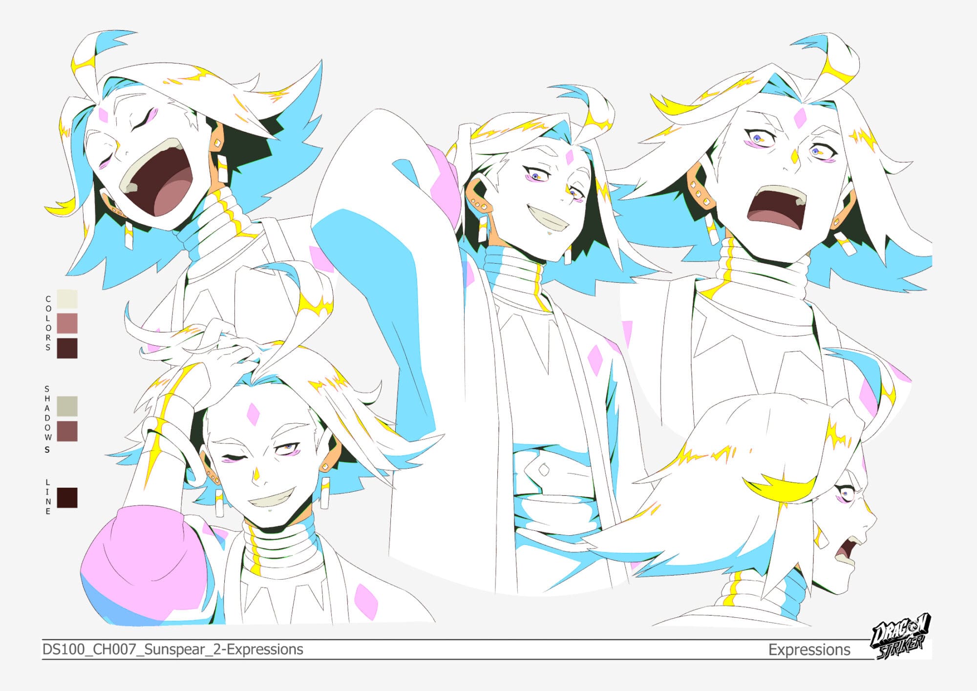 Dragon Striker Sunspear Expressions