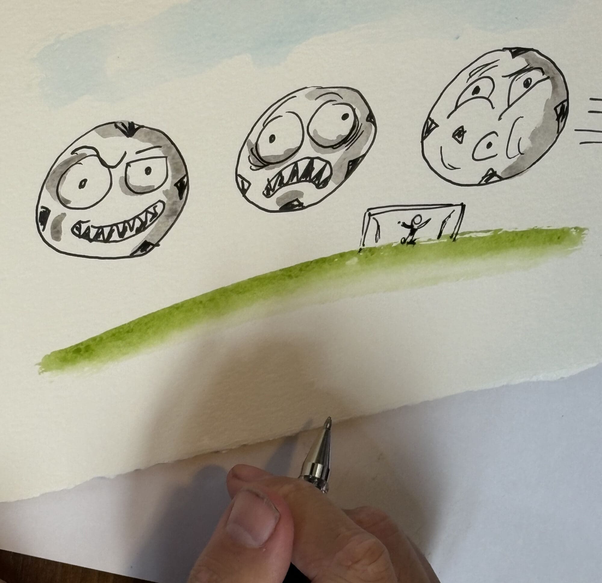 Liniers Sketch
