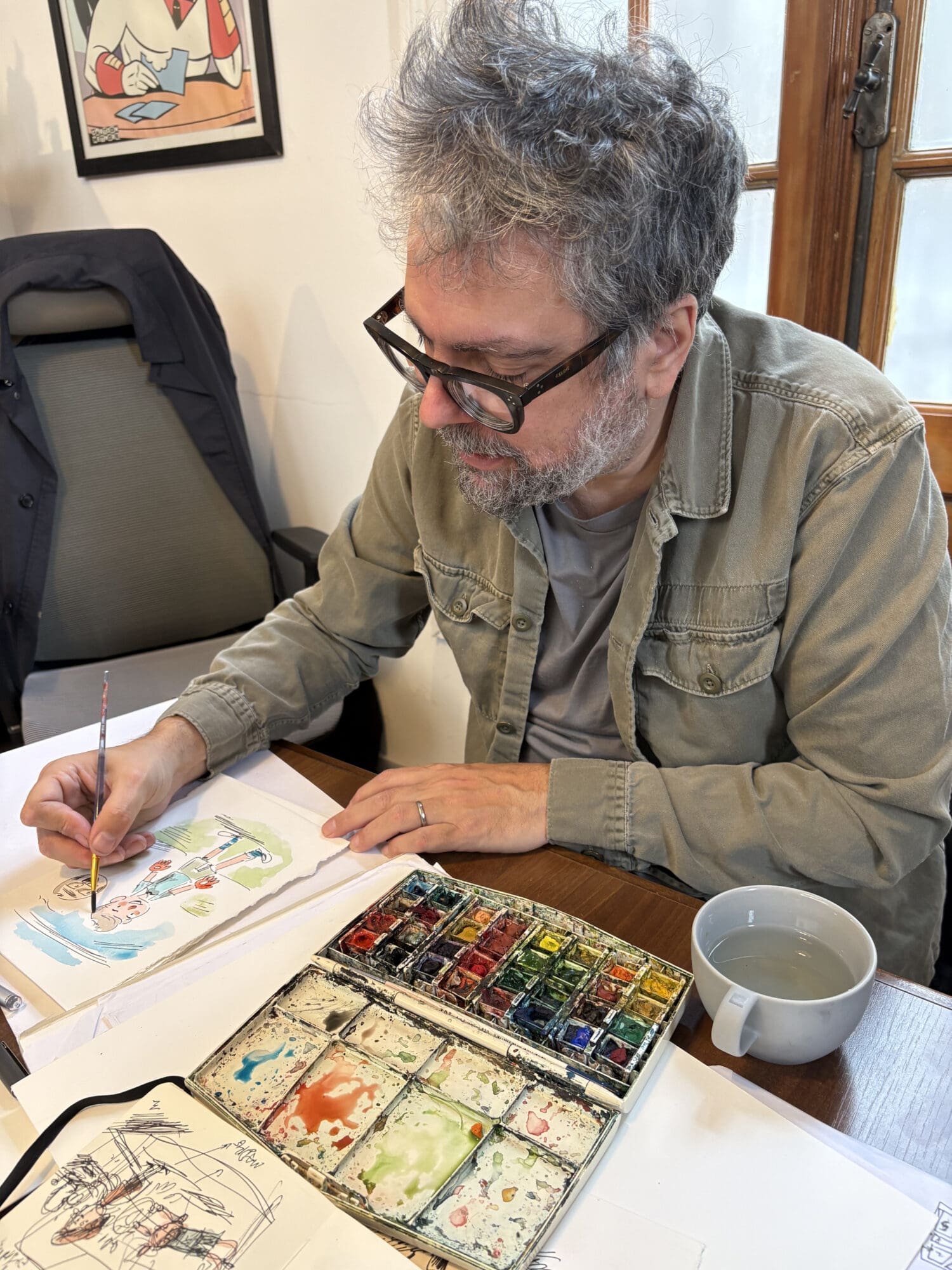 Liniers Sketching