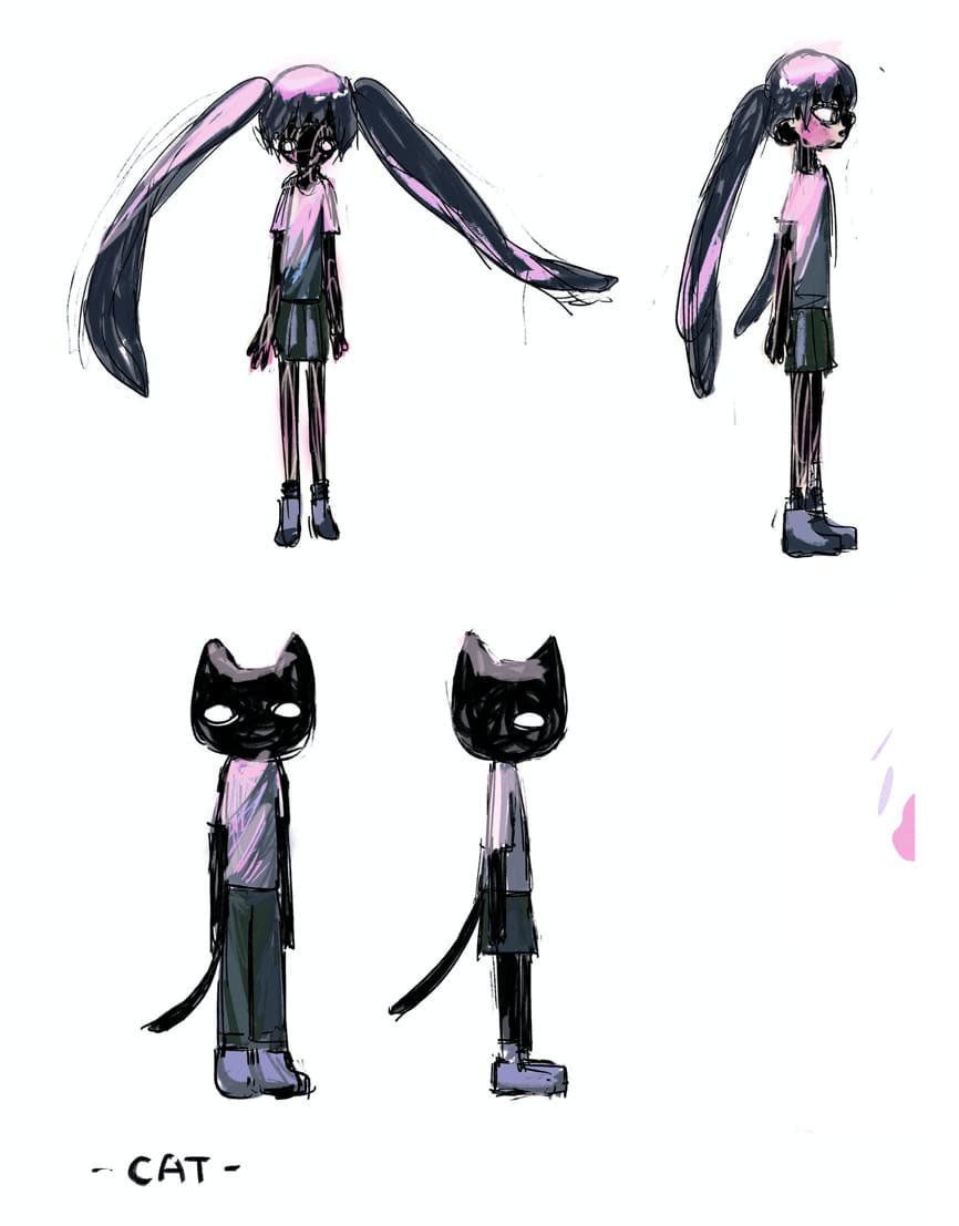 Not Alone Character Designs