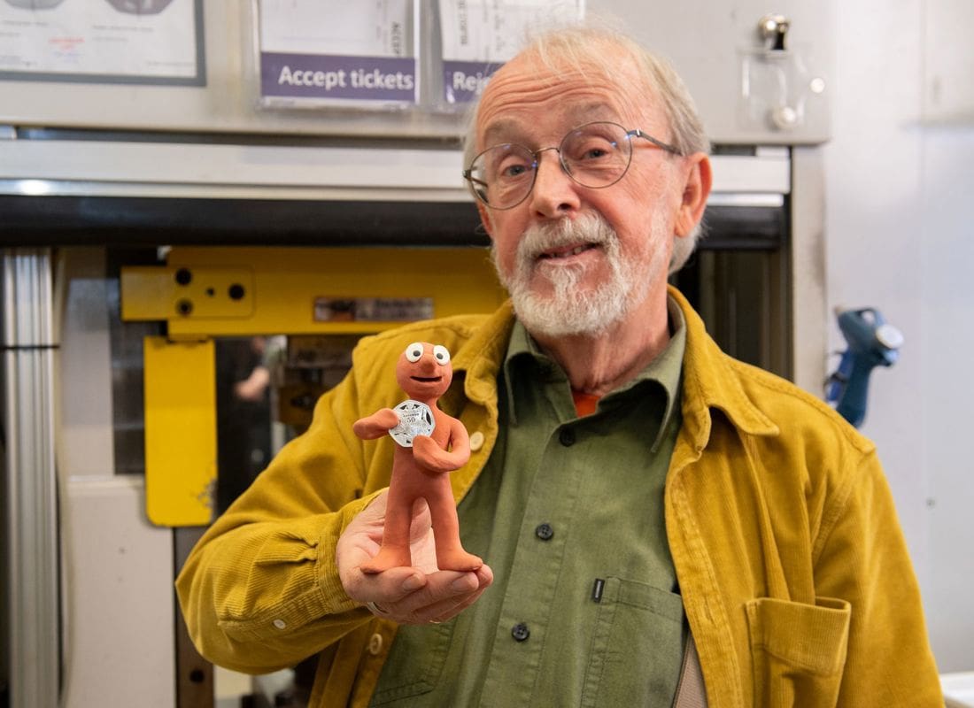 Peter Lord Aardman Coin