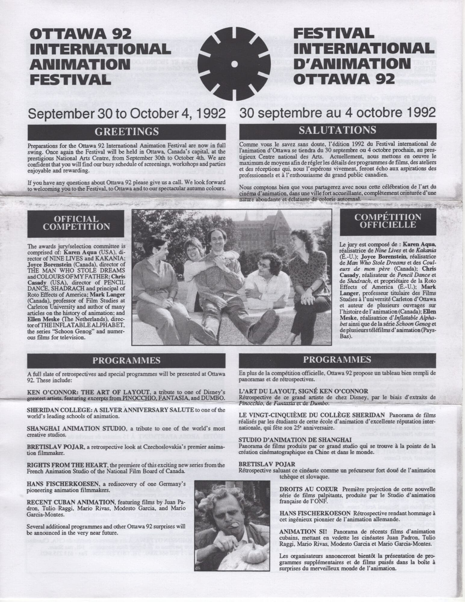 OIAF92 newsletter cover page