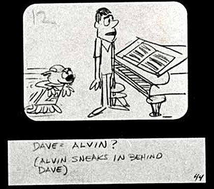 Alvin storyboard