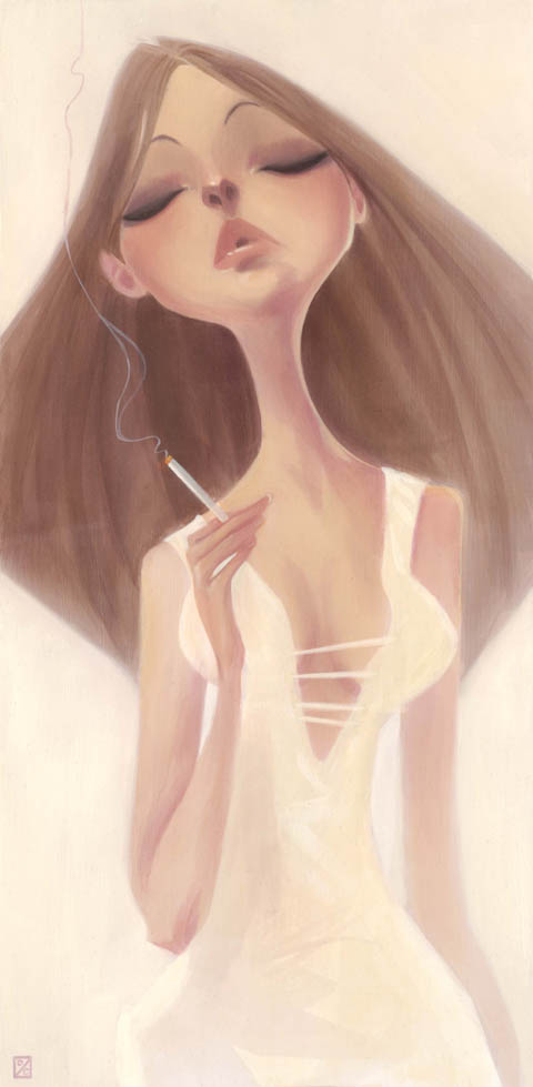 Painting by Devin Crane