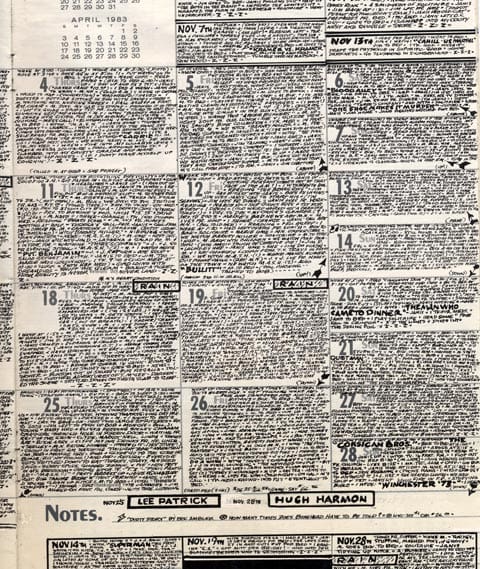 John Dunn Calendar