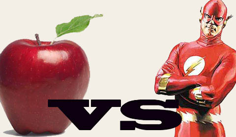Flash versus Apple