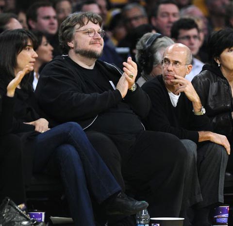 Guillermo del Toro and Jeffrey Katzenberg