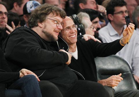 Guillermo del Toro and Jeffrey Katzenberg
