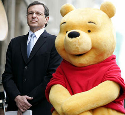 Bob Iger and Winnie the Pooh