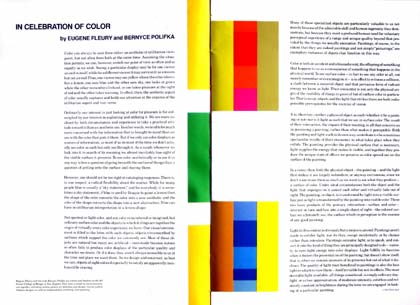 Eugene Fleury and Bernyce Polifka article