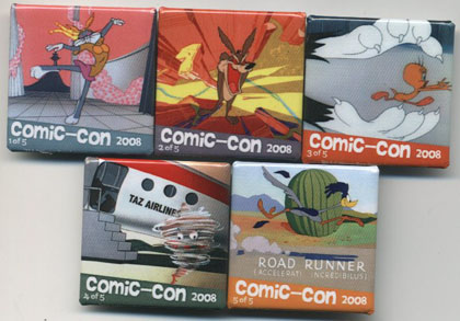 Comic Con Followup: Looney Tunes Buttons