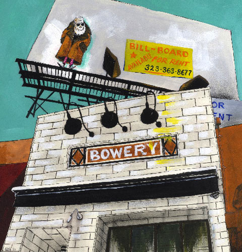 Painting by Morgan Kelly