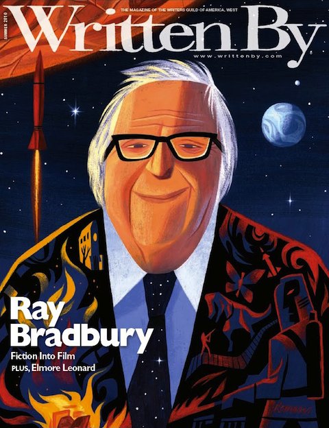 Ray Bradbury by Lou Romano