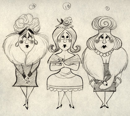 Drawing by Art Stevens