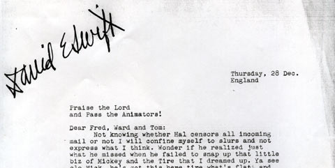 David Swift Letter