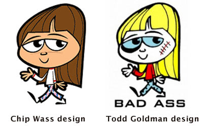 Todd Goldman and Chip Wass artwork