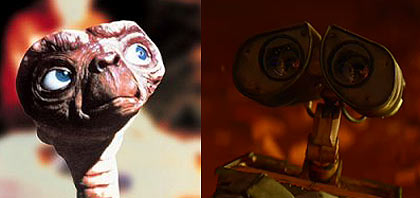 Wall E and ET