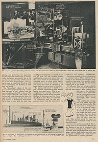 1936 ARTICLE ON FLEISCHER 3-D SETS
