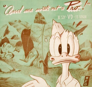 Donald Duck At Home Cartoon Porn - Donald Duck Wants You To Use Condoms!