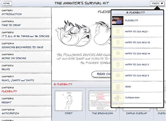 The Animator's Survival Kit iPad App: An Animation Teacher's Review