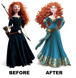 Disney's Princess Makeover of Merida Leads to Uproar and Petition