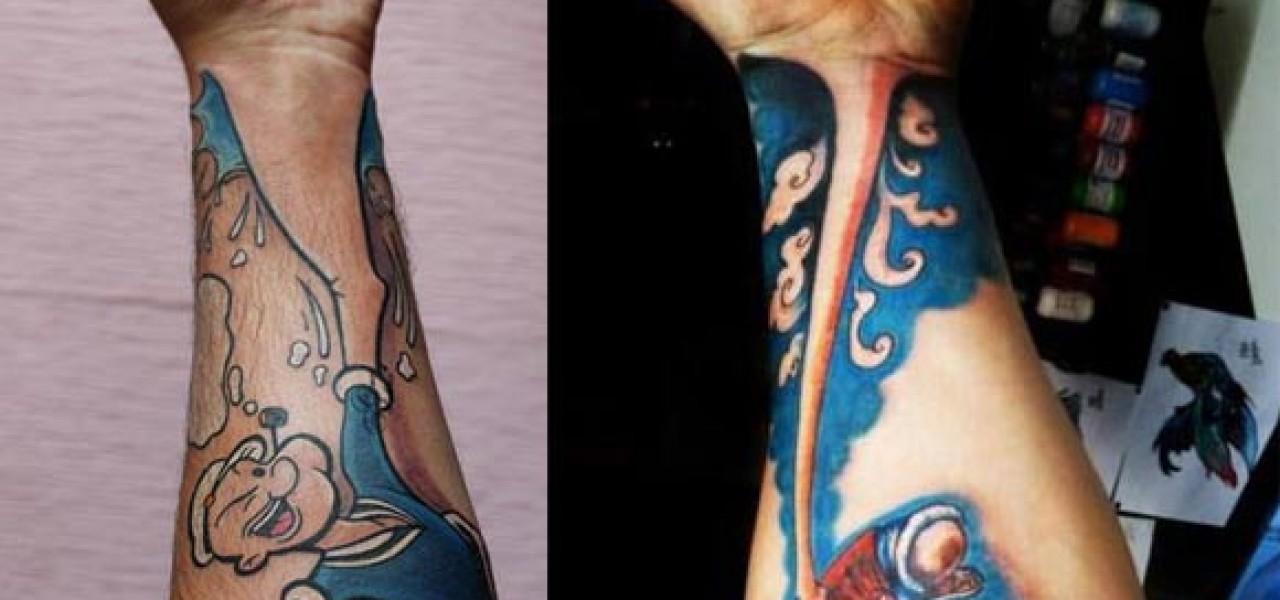 Popeye fantasy sailor cg tattoo man HD wallpaper  Peakpx