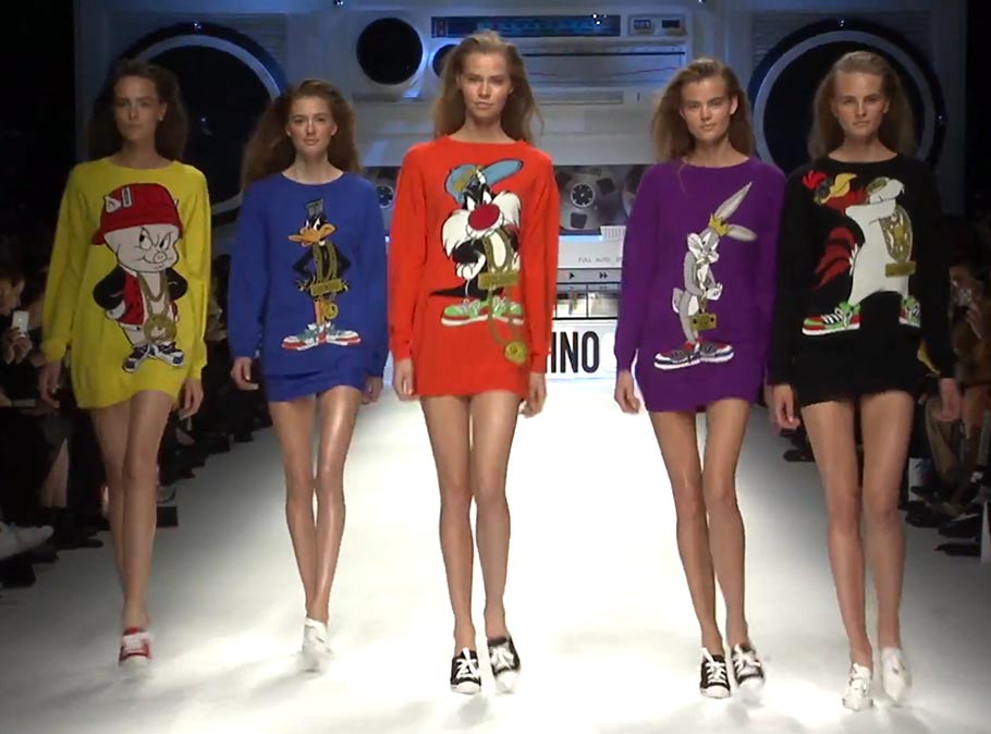 moschino 1990 collection