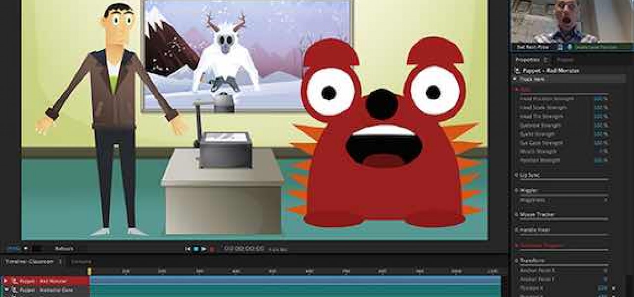 Adobe Character Animator Lets You Animate With Your Face