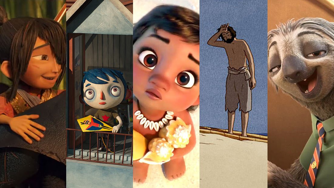 2017 Oscar Nominations: Animated Feature, Animated Short, VFX