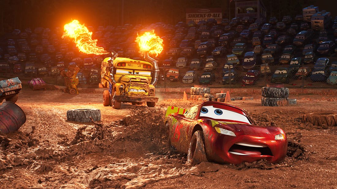 Lightning crashes (literally) in Disney and Pixar's Cars 3 trailer