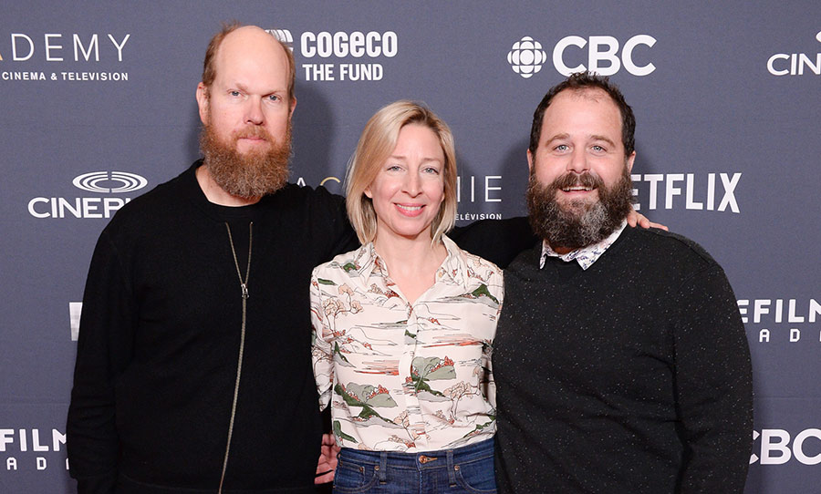 "Wishfart" creators (l. to r.) John Hazlett, Lienne Sawatsky, and Daniel Williams. Photo courtesy of John Hazlett.