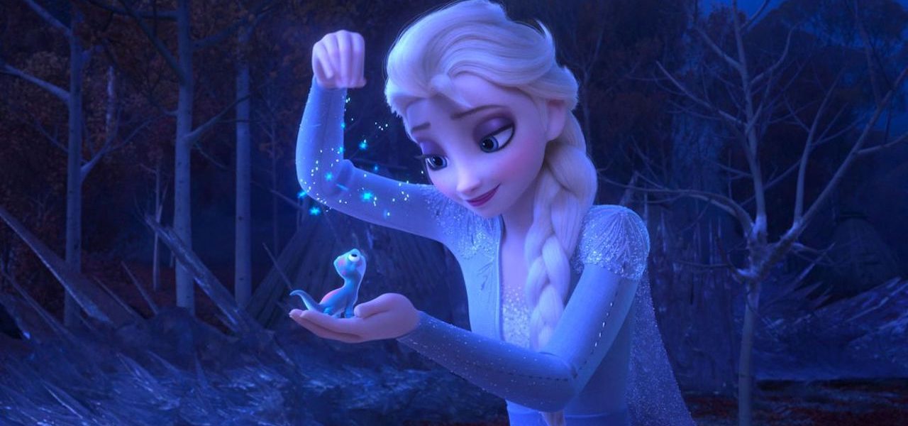 Frozen 2: Elsa and the salamander