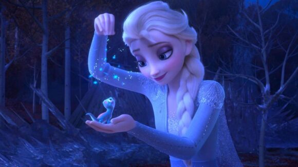 Frozen 2: Elsa and the salamander