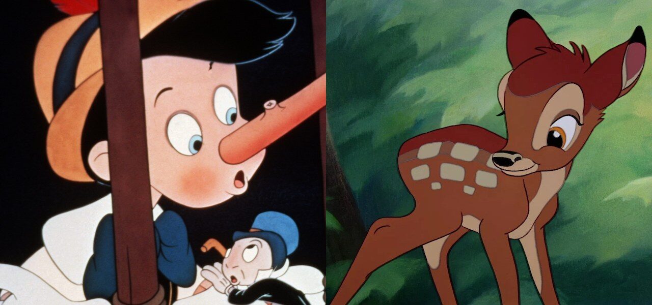 "Bambi" and "Pinocchio" remakes