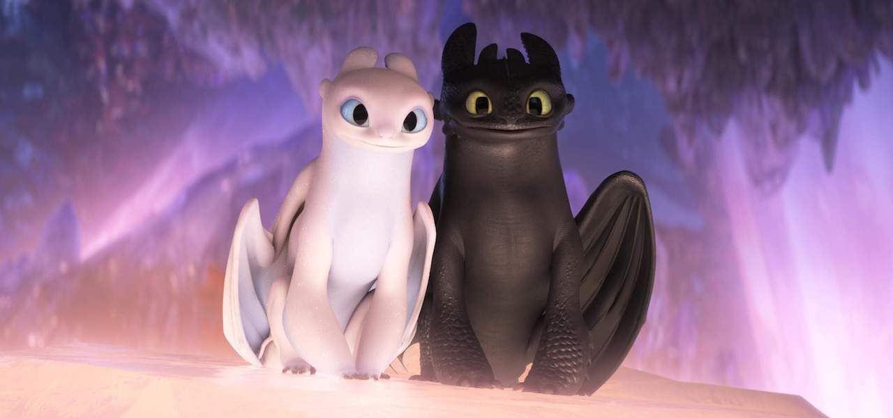 Toothless & Light Fury, "How to Train Your Dragon: The Hidden World"