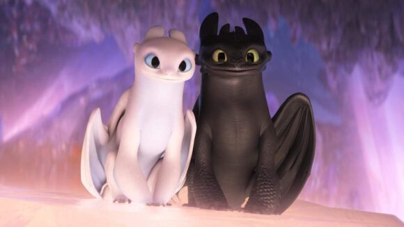 Toothless & Light Fury, "How to Train Your Dragon: The Hidden World"