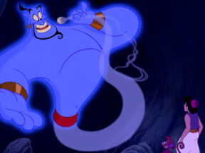 "Aladdin" genie singing