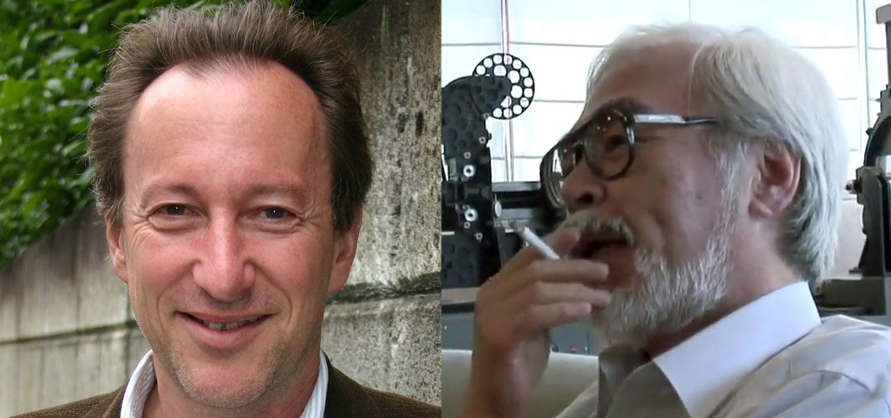 Steve Alpert and Hayao Miyazaki