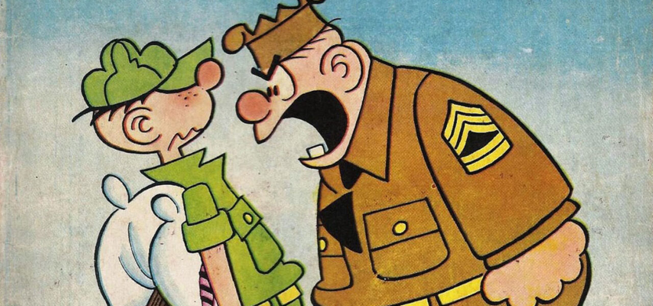 The Surprisingly Intimate Production Process Of A 'Beetle Bailey' Comic  Strip