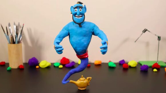 "The Blue Claymation"