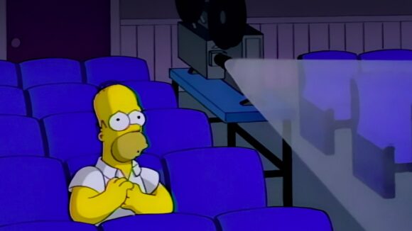 Homer in the cinema