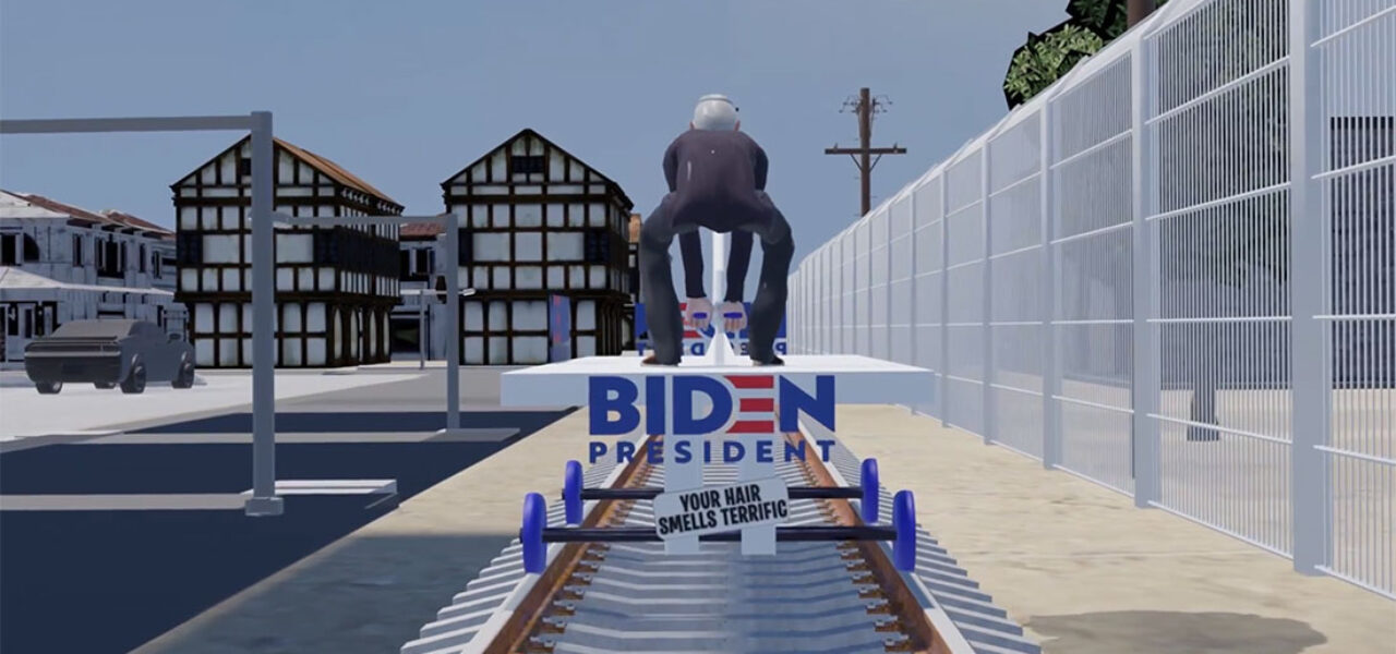 Joe Biden train